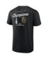 Фото #5 товара Men's Black Vegas Golden Knights 2023 Stanley Cup Champions Logo T-shirt