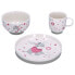 Фото #2 товара Посуда Sterntaler® Kinder Porzellan-Geschirr-Set 3-teilig