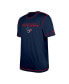 ფოტო #4 პროდუქტის Men's Navy Houston Texans Third Down Puff Print T-shirt