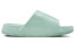 Фото #3 товара Nike Calm Slide "Jade Ice" 轻便舒适 运动拖鞋 女款 薄荷绿 / Спортивные тапочки Nike Calm Slide "Jade Ice"