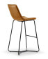 Фото #5 товара Set of 2 Amery Iron Frame Vintage-like Bar Stool