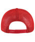 Фото #2 товара Men's Red Los Angeles Angels Foamo Trucker Snapback Hat