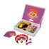 JANOD Girl´S Crazy Faces Magneti´Book Educational Toy