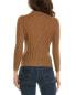 Фото #2 товара Vince Ribbed Mock Neck Cashmere & Silk-Blend Sweater Women's