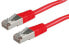 Фото #2 товара ROLINE Patchkabel Kat.6 S/FTP rot 5 m - Cable - Network