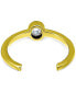 Фото #3 товара Cubic Zirconia Oval Bezel Toe Ring, Created for Macy's