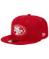 Фото #4 товара Men's Scarlet San Francisco 49ers Super Bowl XXIX Main Patch 59FIFTY Fitted Hat