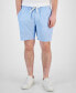 Фото #1 товара Men's Charlie Linen Pull-On Shorts, Created for Macy's