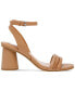 Фото #2 товара Women's Fleck Two-Piece Ankle-Strap City Sandals