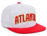 Фото #2 товара [6HSSJS19078-AHAWHRD] MENS MITCHELL & NESS NBA ATLANTA HAWKS CORE BASIC SNAPBACK