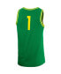 ფოტო #4 პროდუქტის Men's #1 Green Oregon Ducks Replica Team Basketball Jersey