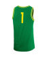 ფოტო #5 პროდუქტის Men's #1 Oregon Ducks Replica Team Basketball Jersey