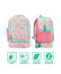 Фото #3 товара Kids Prints 2-In-1 Backpack and Insulated Lunch Bag - Tropical