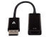 Фото #2 товара V7 Displayport to HDMI Adapter Black Slim