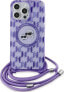 Karl Lagerfeld Karl Lagerfeld KLHMP15XHCKCKLCU iPhone 15 Pro Max 6.7" fioletowy/purple hardcase IML Crossbody Monogram Karl & Choupette Head MagSafe