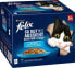 Nassfutter Katze, Geschmacksvielfalt aus dem Wasser in Gelee, Adult, Multipack (24x85g), 2,04 kg