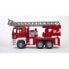 Фото #2 товара Игрушечная пожарная машина Bruder MAN с выдвижной лестницей - Многоцветная - ABS пластик - 4 года(лет) - 1:16 - 175 мм - 470 мм