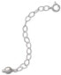 ფოტო #1 პროდუქტის 18k Gold over Sterling Silver Extension Chain Necklace, 2 Inch Chain Extender
