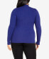 Фото #2 товара Plus Size Sina High Neck Sweater