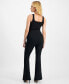 ფოტო #3 პროდუქტის Petite Ponte-Knit Flare Pants, Created for Macy's