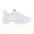 Fila Disruptor Zero 5XM01515-100 Womens White Lifestyle Sneakers Shoes