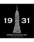 Big Boy's Word Art T-shirt - Empire State Building