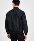ფოტო #2 პროდუქტის Men's Slim-Fit Full-Zip Bomber Jacket