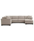 Фото #8 товара Elliot II 138" Fabric 3-Pc. Chaise Sectional, Created for Macy's