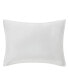 Alden White Embroidered 2-Piece Duvet Cover Set, Twin