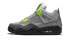 Кроссовки Nike Air Jordan 4 Retro SE 95 Neon (Серый)