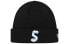 Фото #6 товара Шапка Supreme FW20 Week 3 New Era S Logo Beanie - стильный283 головной убор
