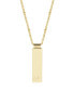 ფოტო #13 პროდუქტის Maisie Initial Gold-Plated Pendant Necklace