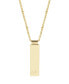 Фото #1 товара brook & york maisie Initial Gold-Plated Pendant Necklace