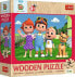 Trefl Puzzle 24 elementy Puzzle drewniane Wesoły Cocomelon