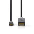 Nedis CCBW64655AT10 - 1 m - USB Type-C - HDMI - Male - Male - Straight