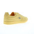 Lacoste Carnaby Piquee 124 1 SMA Mens Yellow Canvas Lifestyle Sneakers Shoes