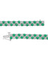ფოტო #4 პროდუქტის Sapphire (10 ct. t.w.) & Diamond (1 ct. t.w.) Double Row Bracelet in Sterling Silver (Also in Emerald)