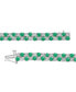 Sapphire (10 ct. t.w.) & Diamond (1 ct. t.w.) Double Row Bracelet in Sterling Silver (Also in Emerald)