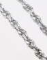 Reclaimed Vintage unisex neck chain in silver