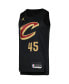 ფოტო #3 პროდუქტის Men's Donovan Mitchell Black Cleveland Cavaliers Swingman Player Jersey - Statement Edition