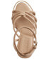 Фото #4 товара Women's Delicia Strappy Knotted Platform Sandals