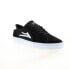 Lakai Flaco II MS2210112A00 Mens Black Suede Skate Inspired Sneakers Shoes