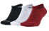 Фото #3 товара Носки Jordan SX5546-011 черно-бело-красные, комплект для пар