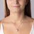 Elegant silver necklace with pearl Ilaria GRP20479PW (chain, pendant)