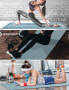 Фото #6 товара Yogamatte Rutschfest mit Tragegurt, 6| 8mm Dicke Yoga Matte, Pro Sportmatte Fitnessmatte Rutschfest, TPE| PVC Gymnastikmatte für Zuhause und Draußen, Trainingsmatte für Workout