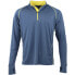 Фото #2 товара Green Layer Evolution Pullover Half Zip Jacket Mens Blue Casual Athletic Outerwe