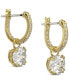 ფოტო #2 პროდუქტის Silver-Tone Constella Crystal Drop Earrings