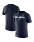 Фото #1 товара Men's Navy Villanova Wildcats Lacrosse Legend 2.0 Performance T-shirt