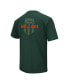 Фото #4 товара Men's Green Miami Hurricanes OHT Military-Inspired Appreciation T-shirt