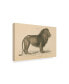 Фото #2 товара Wild Apple Portfolio Vintage Lion Canvas Art - 15" x 20"